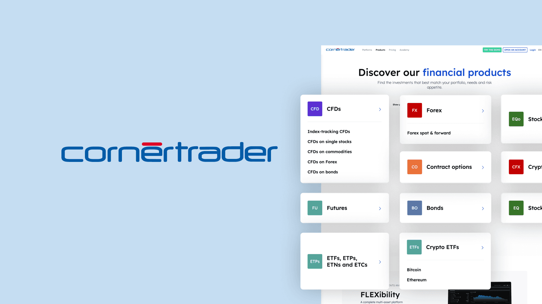 Leaner and clearer than ever: the new Cornèrtrader website