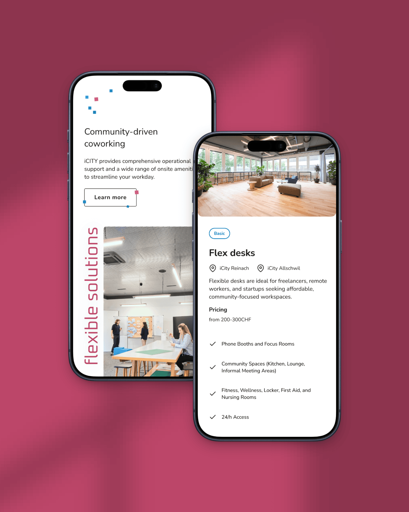 The new iCITY website: book spaces, events and labs in a few clicks 1