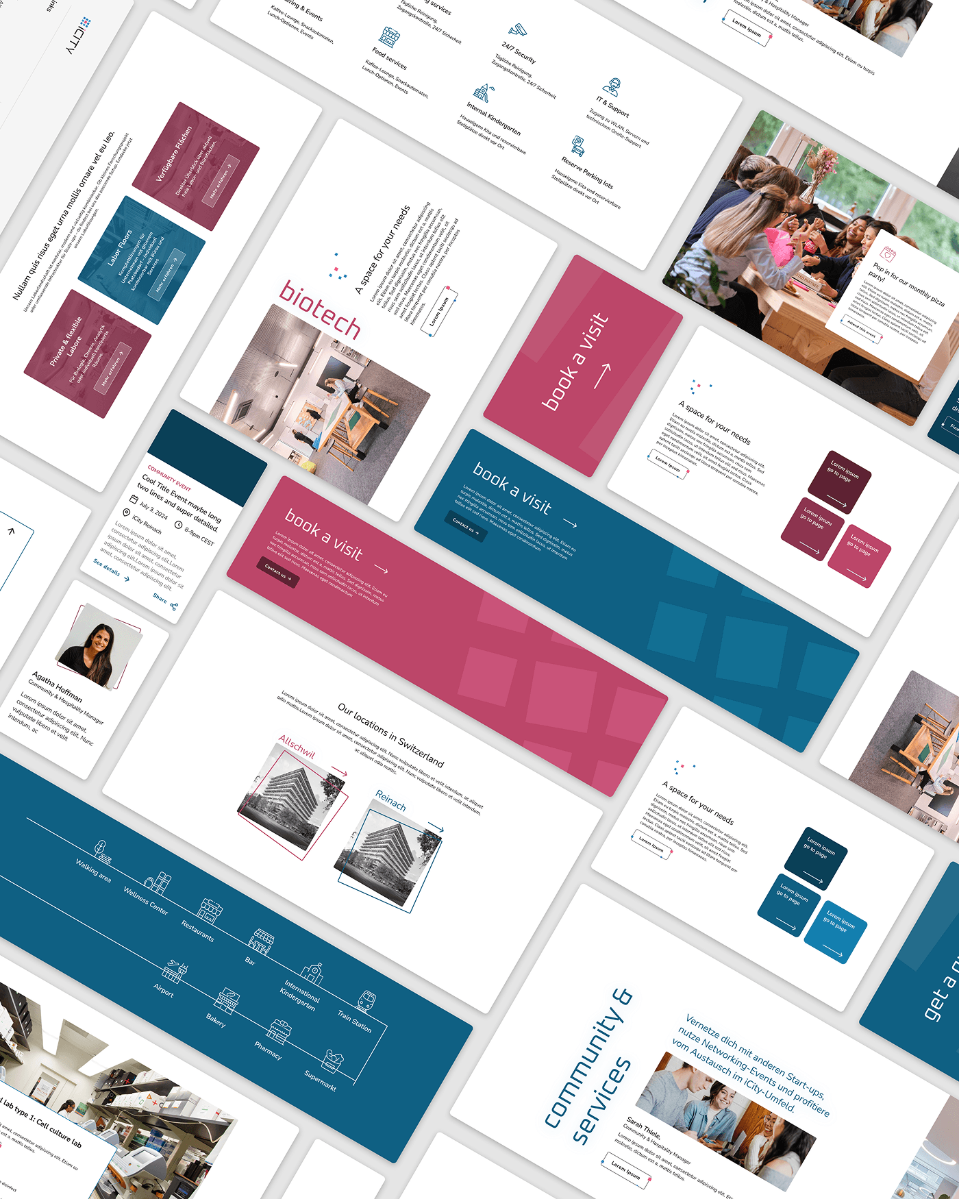 The new iCITY website: book spaces, events and labs in a few clicks 1